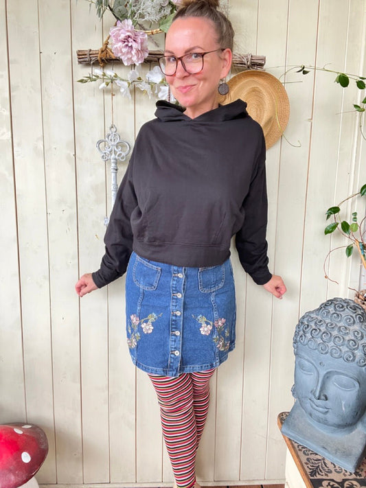 Jeansrock Denim Star Blau - FROLLEIN KÄTHE Shop