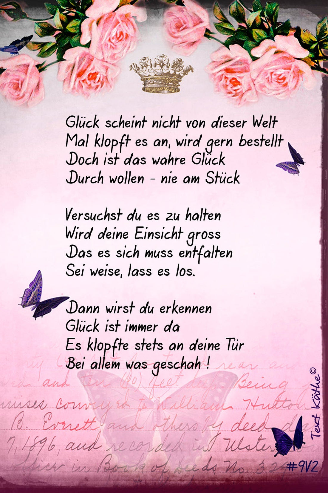 Gedicht Uber Das Gluck