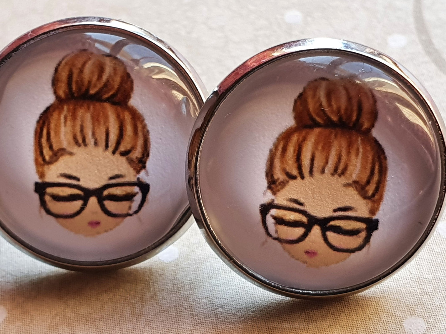 Kiki ♥ ,, Frollein Käthe " Ohrstecker - FROLLEIN KÄTHE Shop