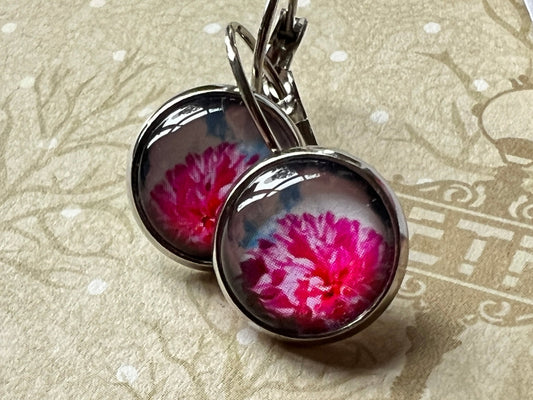 Kiki Ohrhänger Flower Pink - FROLLEIN KÄTHE Shop