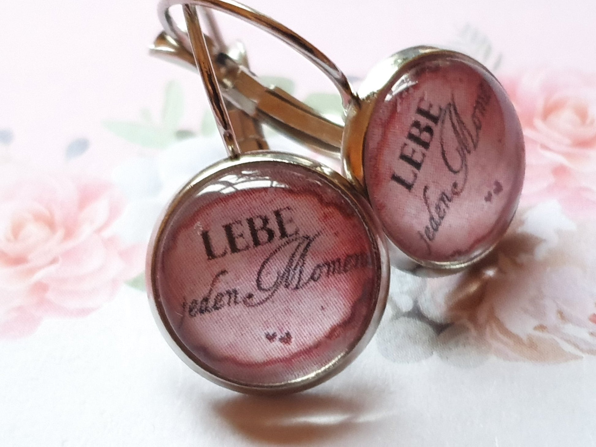 Kiki Ohrhänger Liebe jeden Moment Rose - FROLLEIN KÄTHE Shop