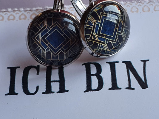Kiki ♥ Ohrhänger Selbstliebe Blau - FROLLEIN KÄTHE Shop