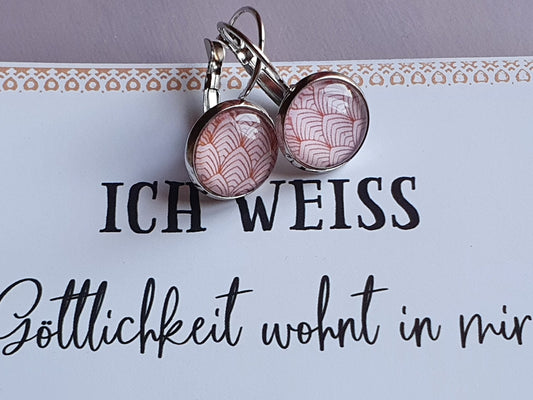 Kiki ♥ Ohrhänger Selbstliebe Rose - FROLLEIN KÄTHE Shop