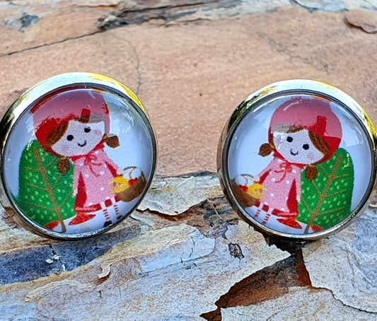 Kiki ♥ Ohrstecker ,, Märchen " Bunt - FROLLEIN KÄTHE Shop