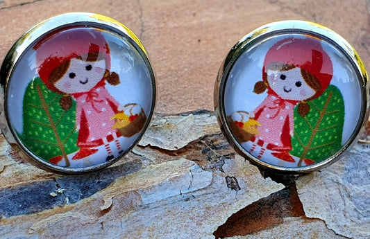 Kiki ♥ Ohrstecker ,, Märchen " Bunt - FROLLEIN KÄTHE Shop