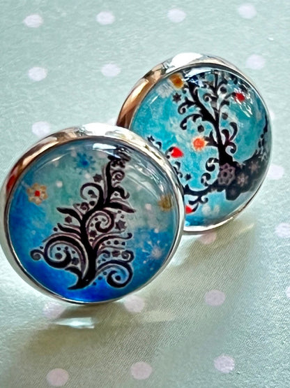 Kiki Ohrstecker Märchenwald - FROLLEIN KÄTHE Shop
