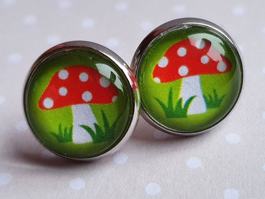 Kiki Ohrstecker Pilz verliebt - FROLLEIN KÄTHE Shop