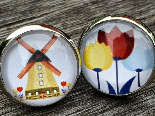 Kiki Ohrstecker Tulpenland - FROLLEIN KÄTHE Shop