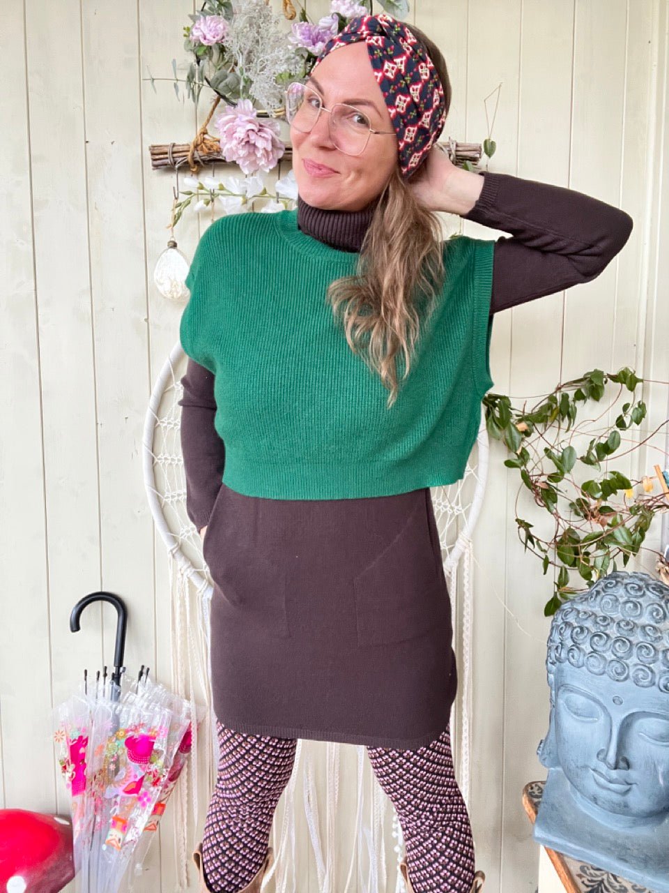 Kleid Herrlich weich Chocolate - FROLLEIN KÄTHE Shop
