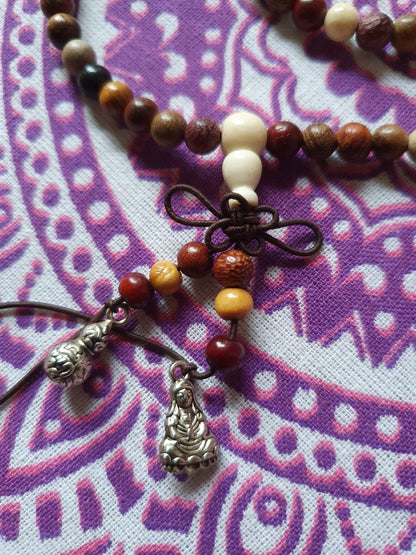 Mala Meditationkette Inspiration mehrfarbig - FROLLEIN KÄTHE Shop