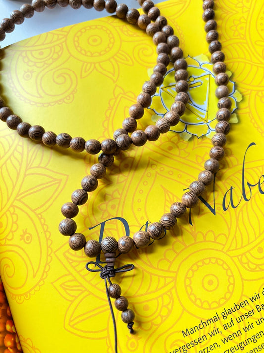 Mala Meditationkette Mitgefühl Braun - FROLLEIN KÄTHE Shop