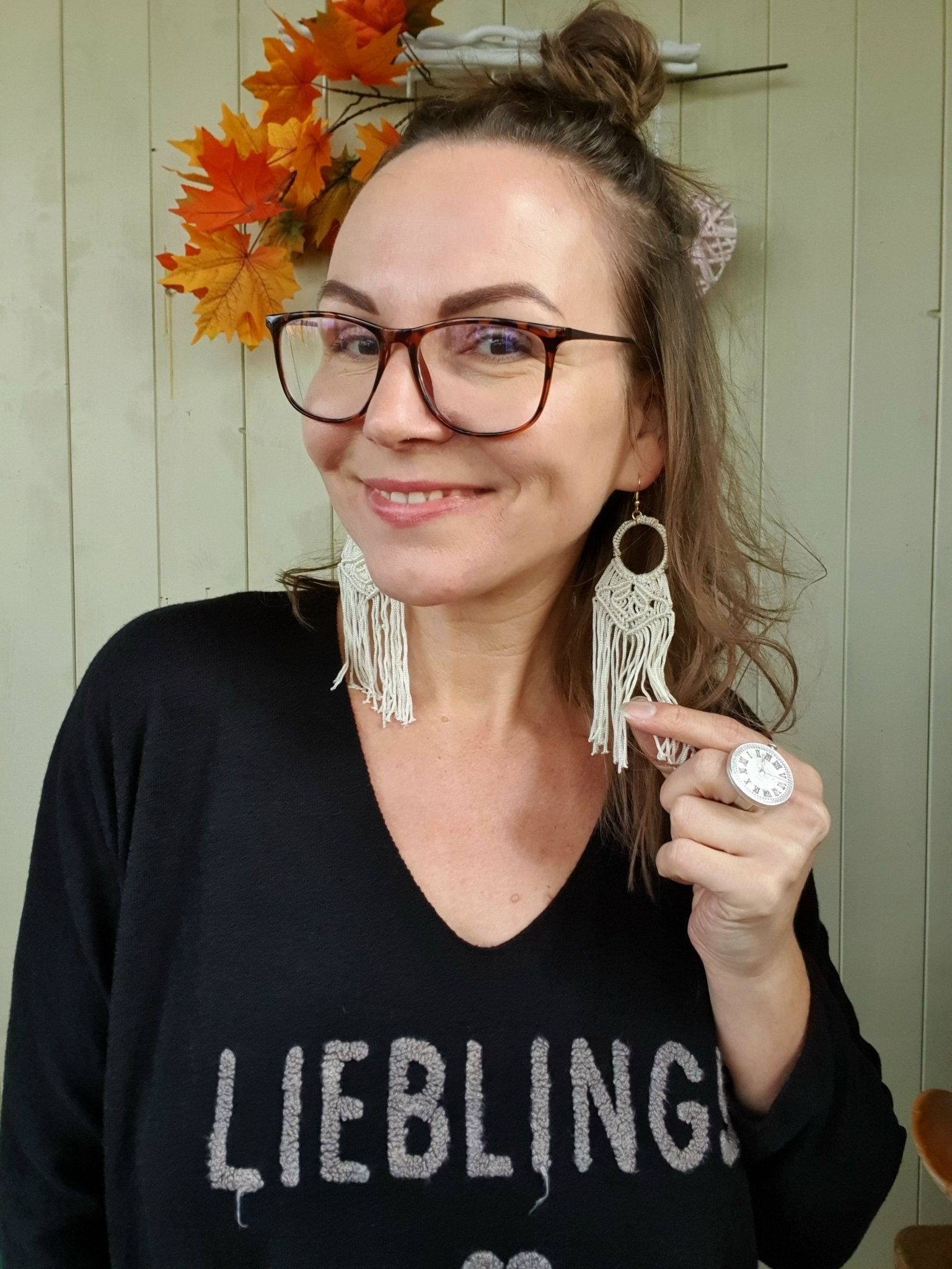 Ohrhänger Traumfänger Weiss - FROLLEIN KÄTHE Shop