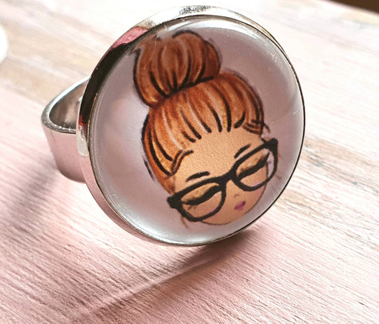 Ring Käthe Kiki Ohrschmuck, Grössenverstellbar - FROLLEIN KÄTHE Shop