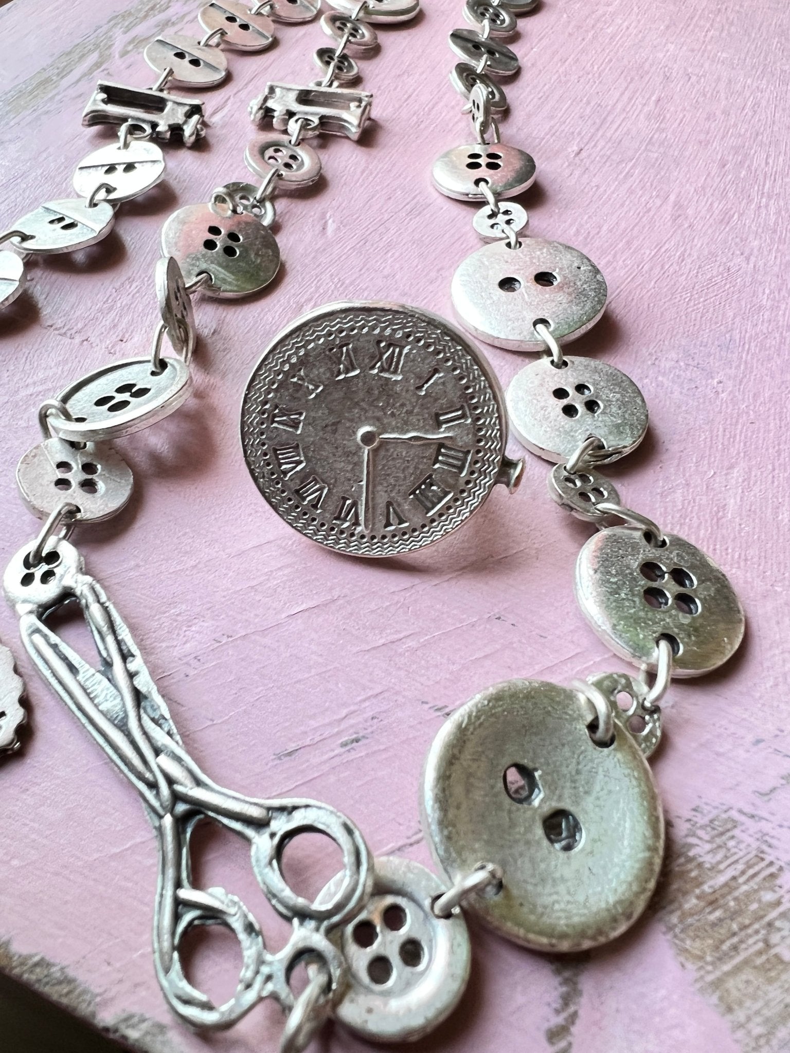 Ring Tik Tak Silberfarben aus Zamak - FROLLEIN KÄTHE Shop